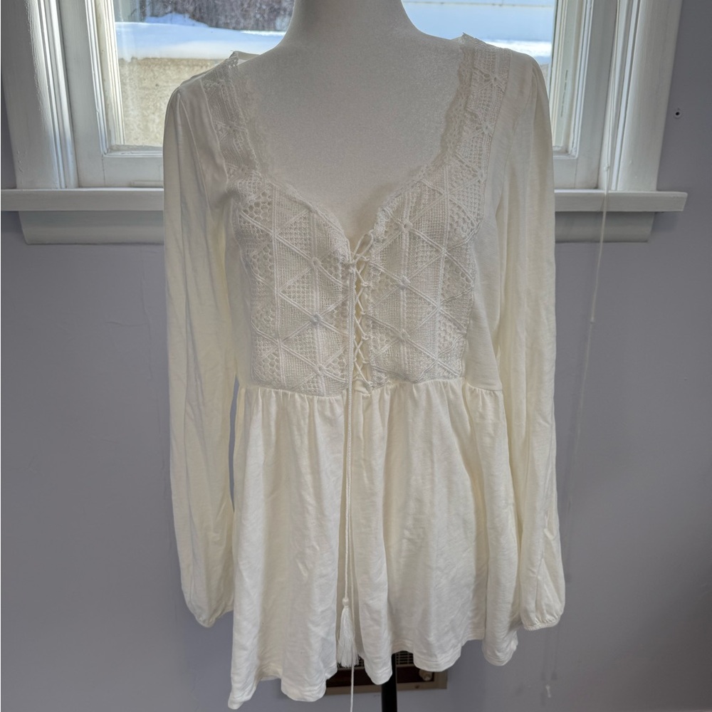 Torrid Super Soft Peasant top